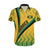 Personalised Jamaica Hawaiian Shirt Kente Pattern Basic - Yellow - Wonder Print Shop