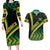 personalised-jamaica-couples-matching-long-sleeve-bodycon-dress-and-hawaiian-shirt-kente-pattern-basic-black