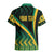 Personalised Jamaica Hawaiian Shirt Kente Pattern Basic - Black - Wonder Print Shop