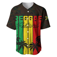 Personalised Jamaica Baseball Jersey Reggae Festival Legend Bob Abstract Portrait LT7 - Wonder Print Shop