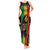 Personalised Jamaica Tank Maxi Dress Reggae Festival Legend Bob Abstract Portrait - Wonder Print Shop