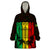 Personalised Jamaica Wearable Blanket Hoodie Reggae Festival Legend Bob Abstract Portrait - Wonder Print Shop