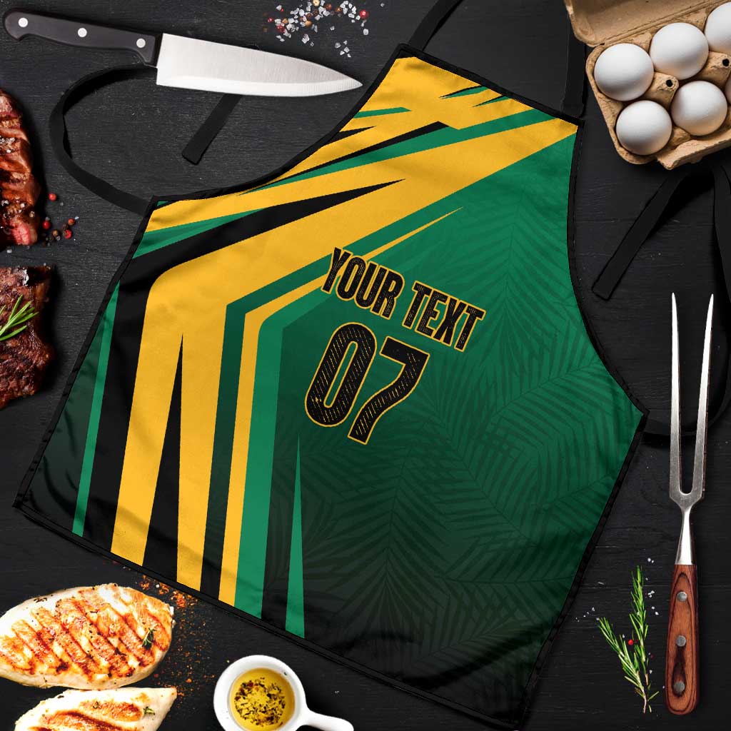 Jamaica Tropical Palm Personalized Apron - Wonder Print Shop