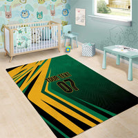 Jamaica Tropical Palm Personalized Area Rug - Wonder Print Shop