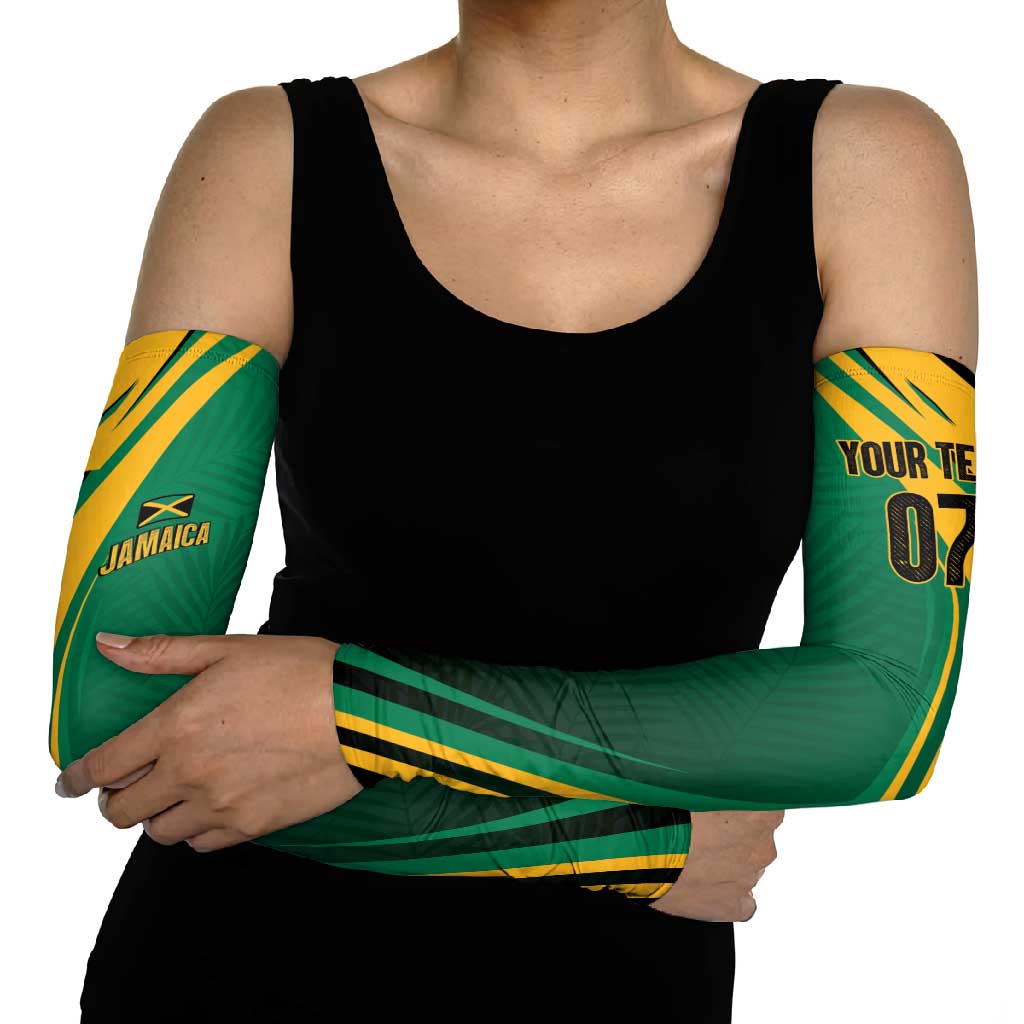 Jamaica Tropical Palm Personalized Arm Sleeves - Wonder Print Shop