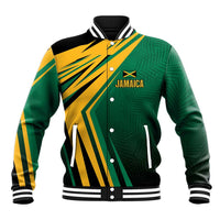 Jamaica Tropical Palm Personalized Baseball Jacket - Wonder Print Shop