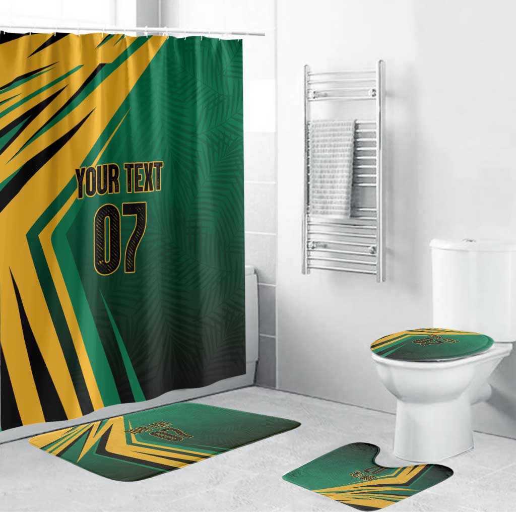 Jamaica Tropical Palm Personalized Bathroom Set - Wonder Print Shop