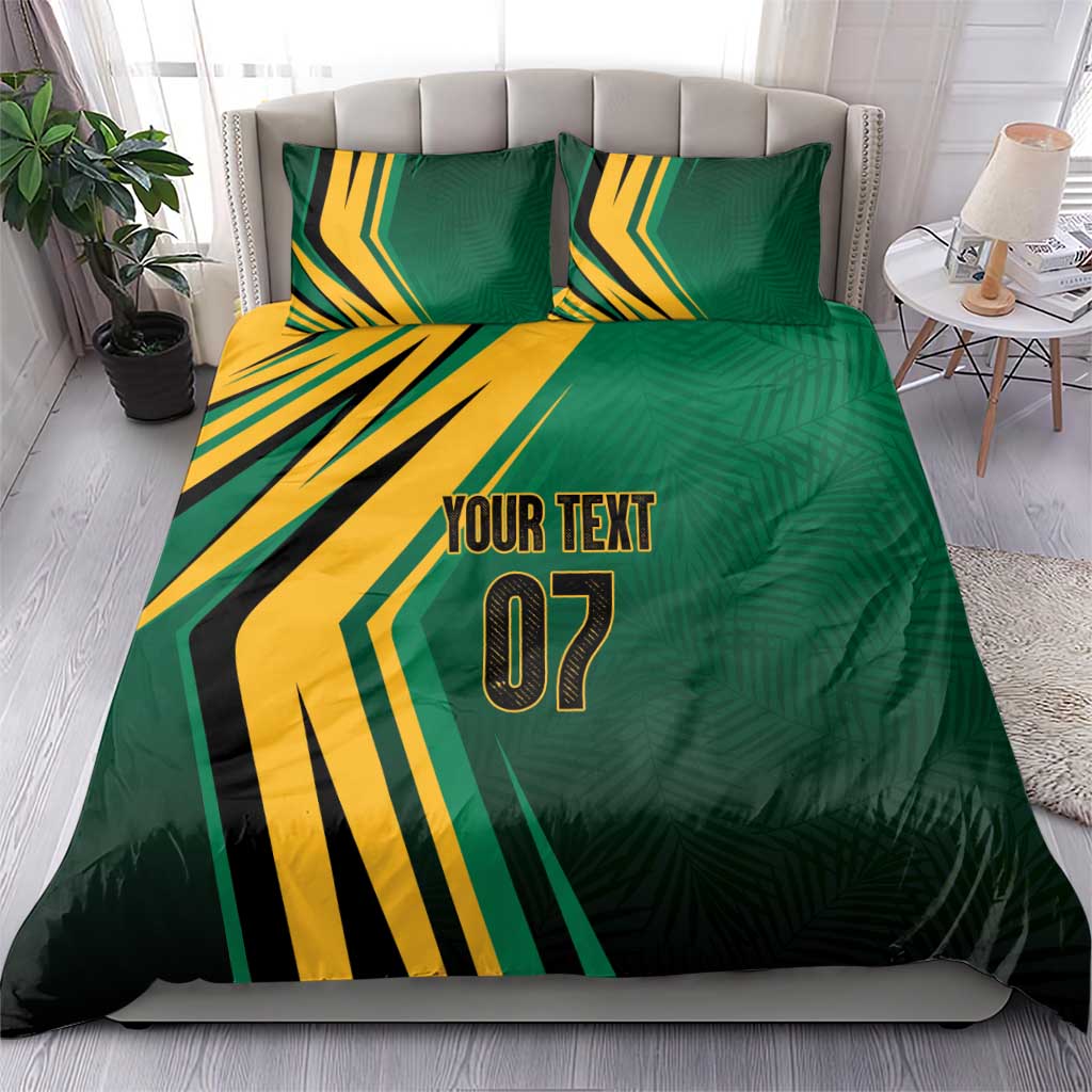 Jamaica Tropical Palm Personalized Bedding Set - Wonder Print Shop