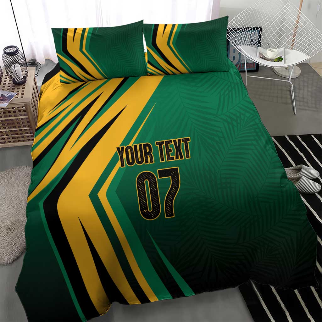 Jamaica Tropical Palm Personalized Bedding Set - Wonder Print Shop