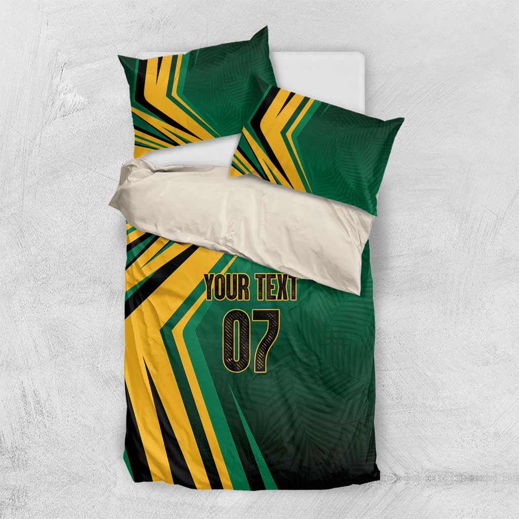 Jamaica Tropical Palm Personalized Bedding Set - Wonder Print Shop