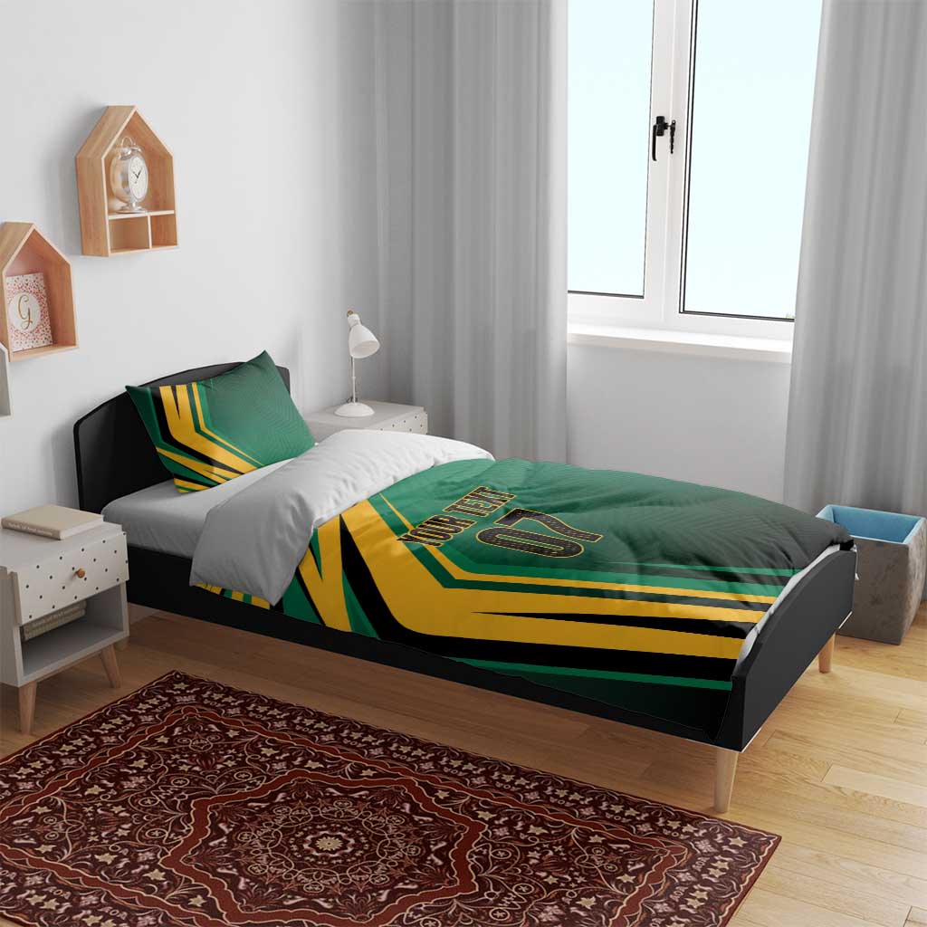 Jamaica Tropical Palm Personalized Bedding Set - Wonder Print Shop