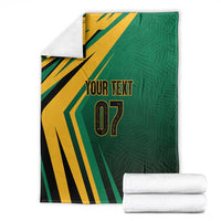 Jamaica Tropical Palm Personalized Blanket - Wonder Print Shop