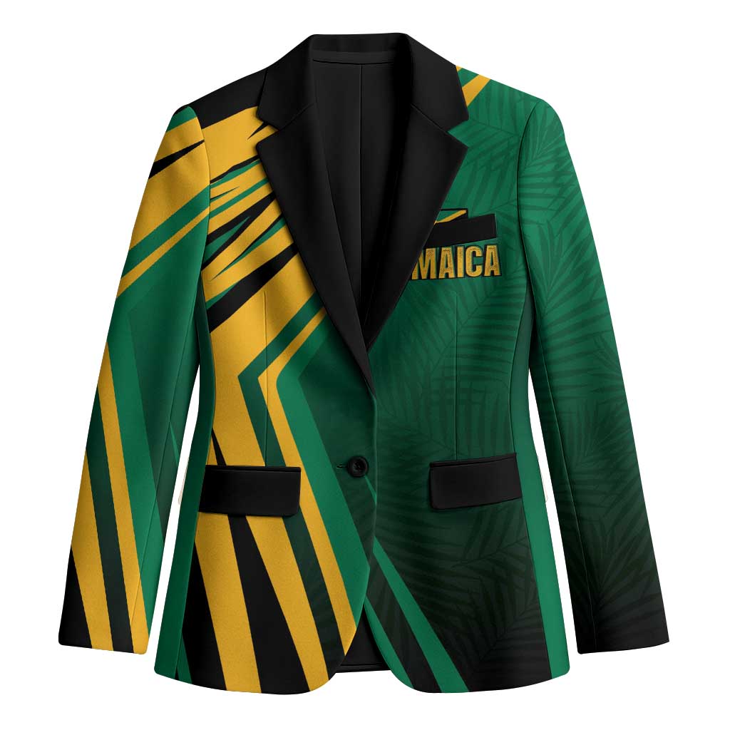 Jamaica Tropical Palm Personalized Blazer - Wonder Print Shop