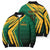 Jamaica Tropical Palm Personalized Bomber Puffer Jacket - Wonder Print Shop