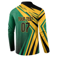 Jamaica Tropical Palm Personalized Button Sweatshirt - Wonder Print Shop