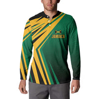 Jamaica Tropical Palm Personalized Button Sweatshirt - Wonder Print Shop