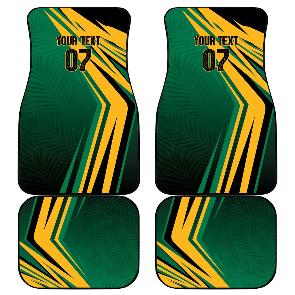 Jamaica Tropical Palm Personalized Car Mats - Wonder Print Shop