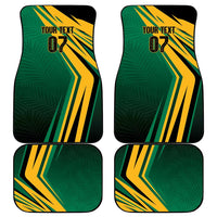 Jamaica Tropical Palm Personalized Car Mats - Wonder Print Shop