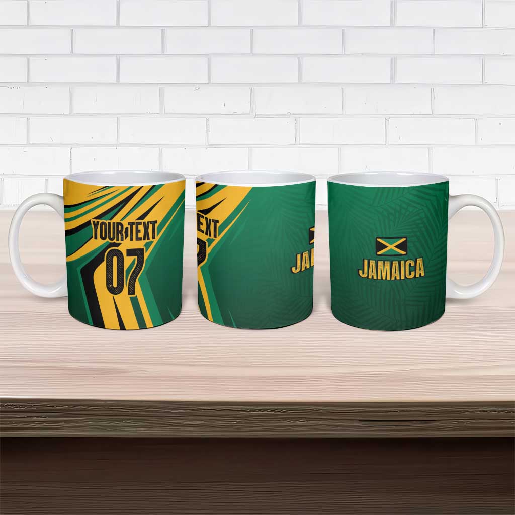 Jamaica Tropical Palm Ceramic Mug - Wonder Print Shop