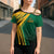 Jamaica Tropical Palm Personalized Cross Shoulder Shirt - Wonder Print Shop