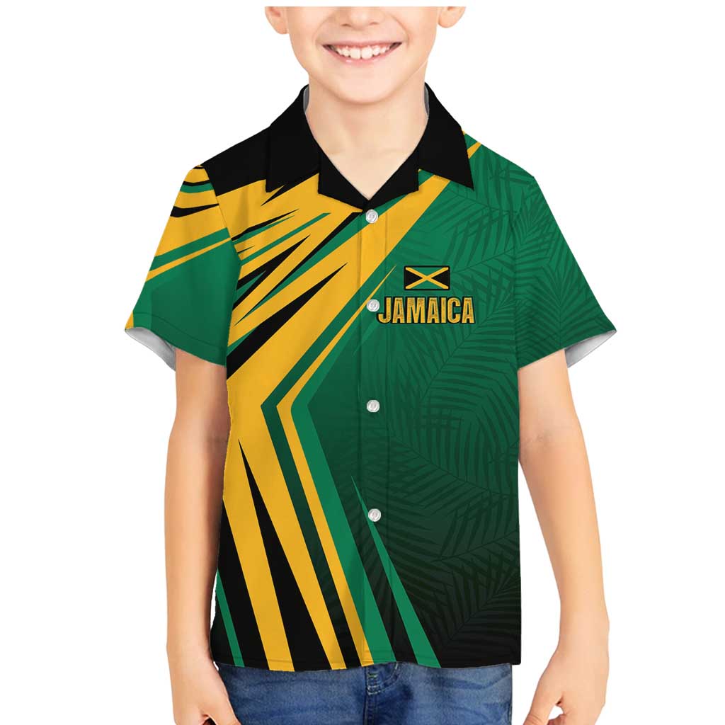 Jamaica Tropical Palm Personalized Family Matching Mermaid Dress and Hawaiian Shirt - Wonder Print Shop