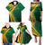 Jamaica Tropical Palm Personalized Family Matching Puletasi and Hawaiian Shirt - Wonder Print Shop