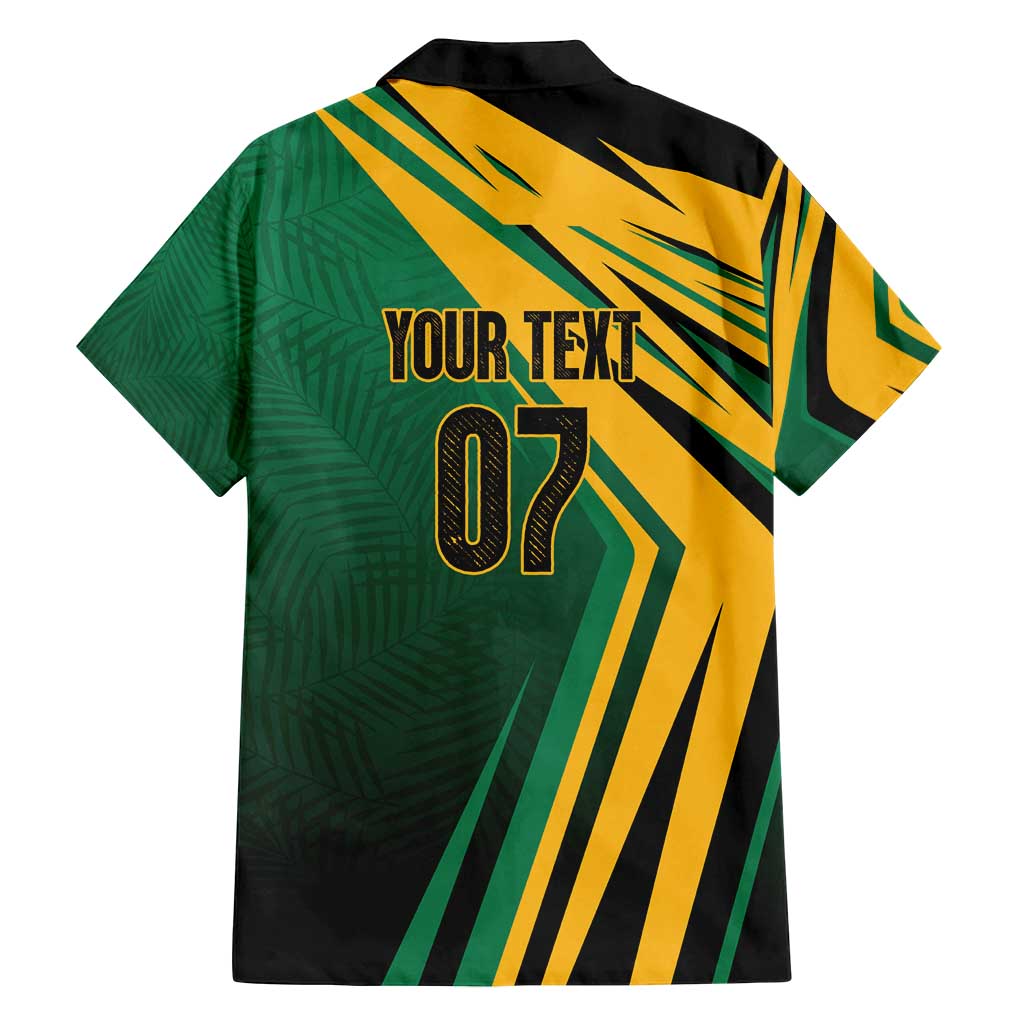 Jamaica Tropical Palm Personalized Family Matching Puletasi and Hawaiian Shirt - Wonder Print Shop