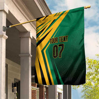 Jamaica Tropical Palm Personalized Garden Flag - Wonder Print Shop