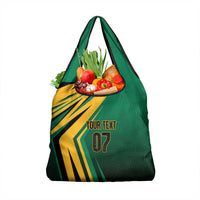 Jamaica Tropical Palm Personalized Grocery Bag - Wonder Print Shop
