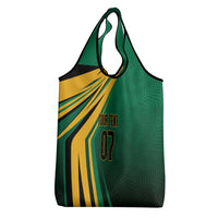 Jamaica Tropical Palm Personalized Grocery Bag - Wonder Print Shop