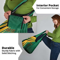 Jamaica Tropical Palm Personalized Grocery Bag - Wonder Print Shop