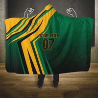 Jamaica Tropical Palm Personalized Hooded Blanket - Wonder Print Shop