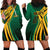 Jamaica Tropical Palm Personalized Hoodie Dress - Wonder Print Shop