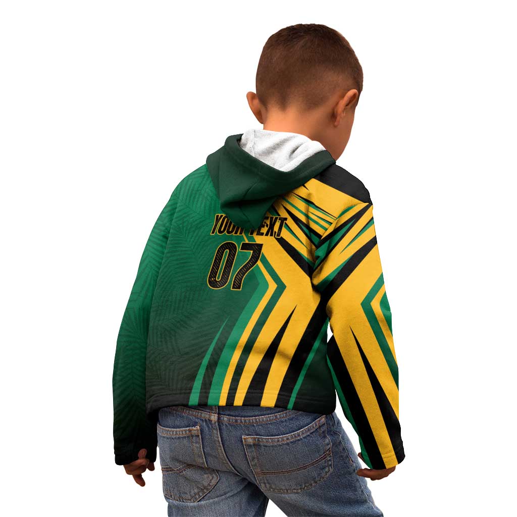 Jamaica Tropical Palm Personalized Kid Hoodie - Wonder Print Shop