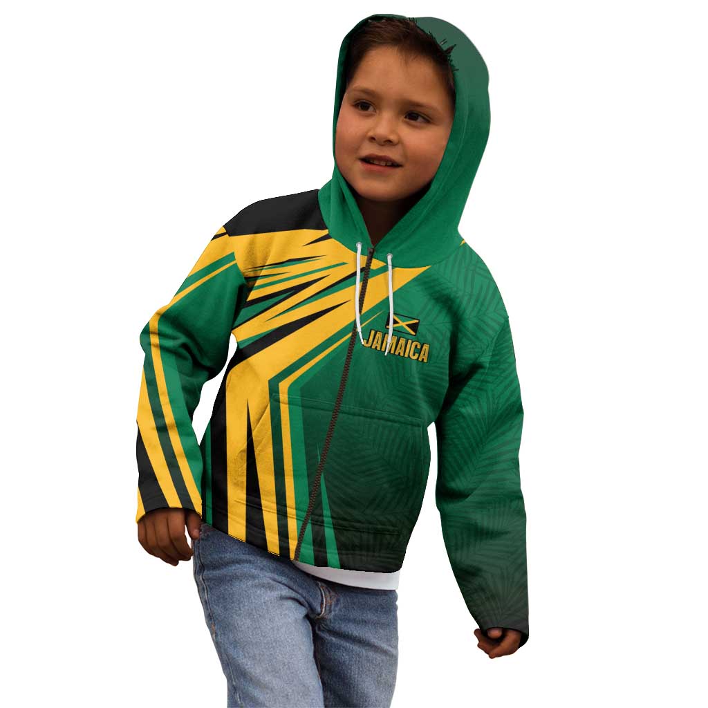 Jamaica Tropical Palm Personalized Kid Hoodie - Wonder Print Shop