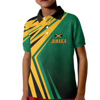 Jamaica Tropical Palm Personalized Kid Polo Shirt - Wonder Print Shop