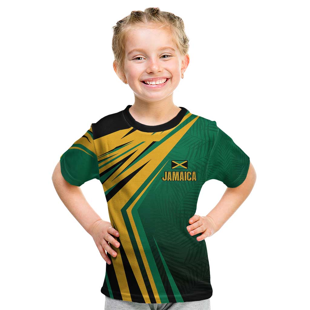 Jamaica Tropical Palm Personalized Kid T Shirt - Wonder Print Shop