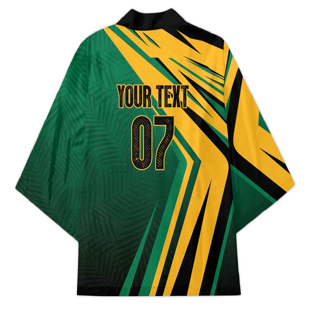 Jamaica Tropical Palm Personalized Kimono - Wonder Print Shop