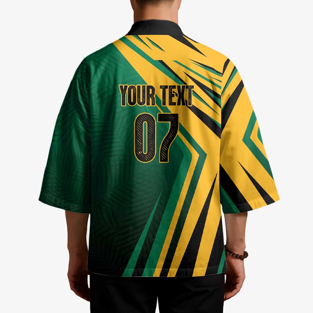 Jamaica Tropical Palm Personalized Kimono - Wonder Print Shop