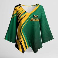 Jamaica Tropical Palm Personalized Kimono Sleeve Blouse - Wonder Print Shop