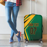 Jamaica Tropical Palm Personalized Luggage Cover - Wonder Print Shop