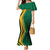 Jamaica Tropical Palm Personalized Mermaid Dress - Wonder Print Shop