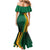 Jamaica Tropical Palm Personalized Mermaid Dress - Wonder Print Shop