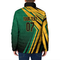 Jamaica Tropical Palm Personalized Padded Jacket - Wonder Print Shop