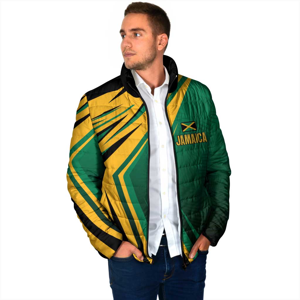 Jamaica Tropical Palm Personalized Padded Jacket - Wonder Print Shop
