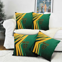 Jamaica Tropical Palm Personalized Pillow Cover - Wonder Print Shop