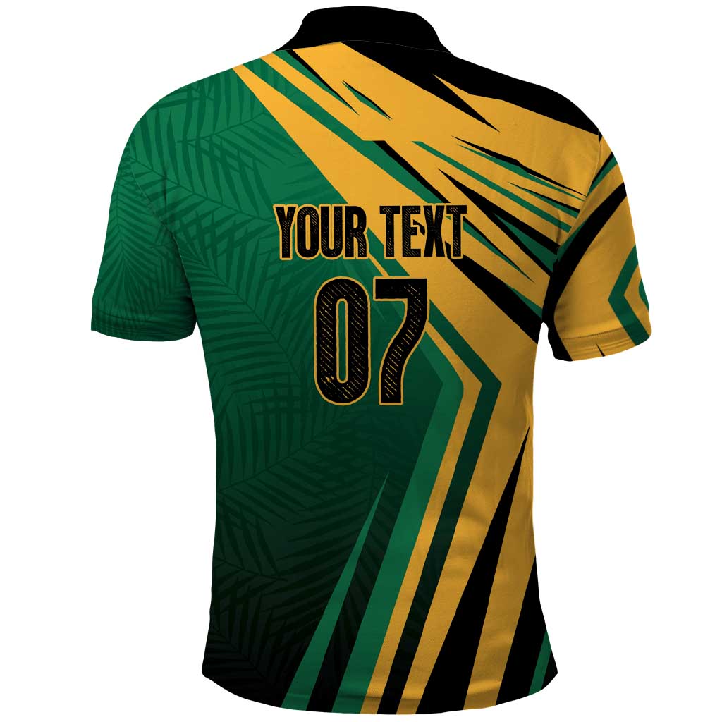 Jamaica Tropical Palm Personalized Polo Shirt - Wonder Print Shop