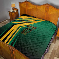 Jamaica Tropical Palm Personalized Quilt - Wonder Print Shop