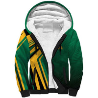 Jamaica Tropical Palm Personalized Sherpa Hoodie - Wonder Print Shop