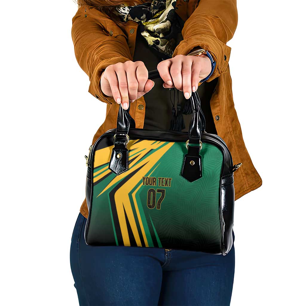 Jamaica Tropical Palm Personalized Shoulder Handbag - Wonder Print Shop